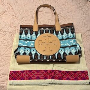 Tory Burch Small Printed Ella Tote